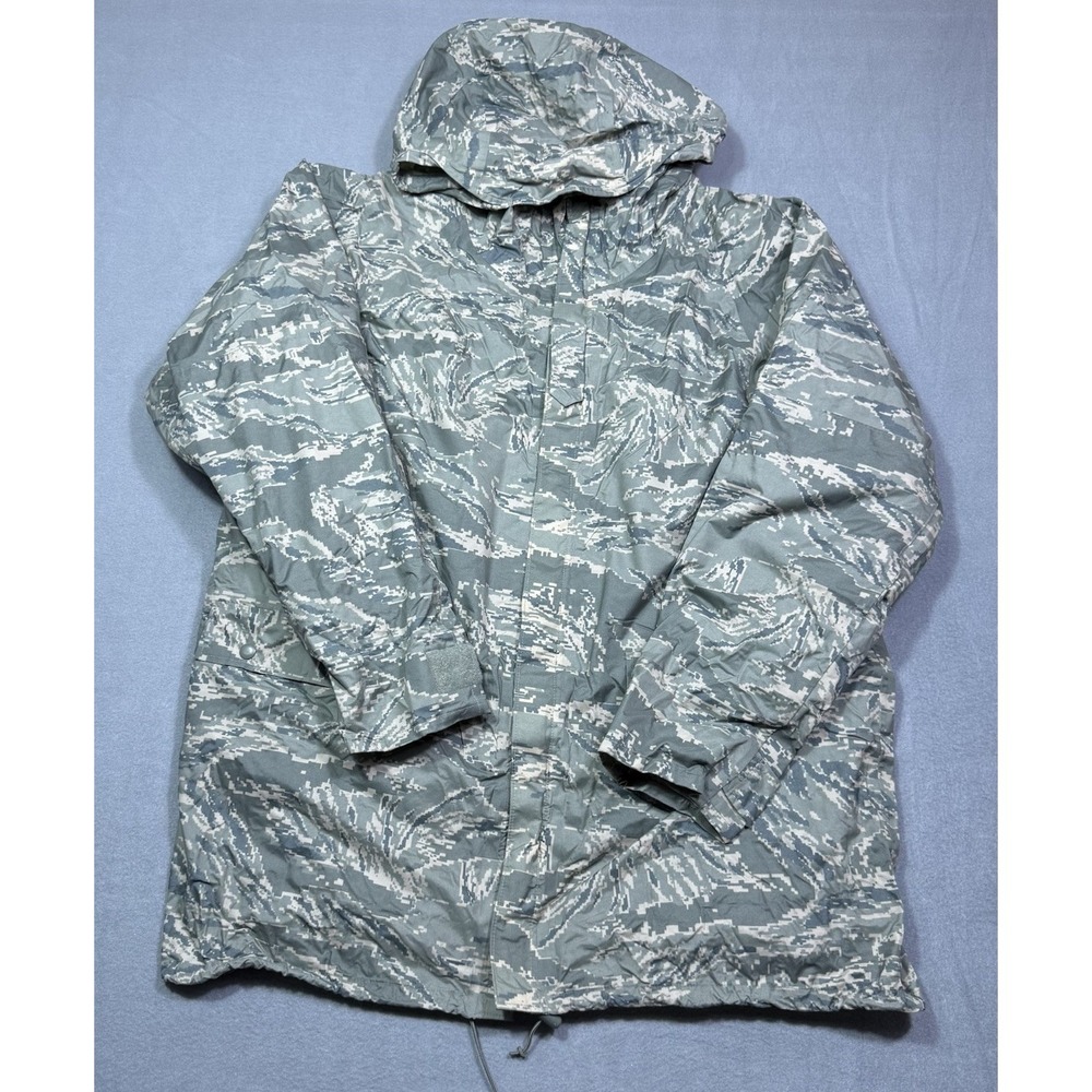 USAF APECS ABU Parka w/ Liner Medium Long ORC INDUSTRIES Gore-Tex Tiger Stripe